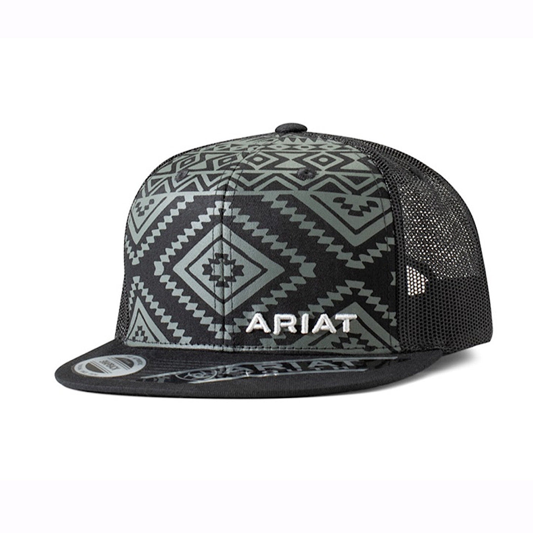 Ariat -  Flat Bill Aztec Youth Ball Cap A300081601