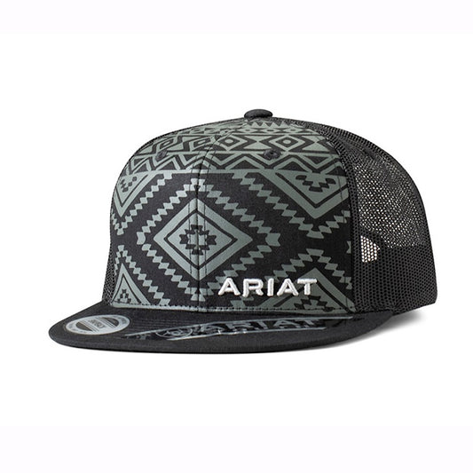 Ariat -  Flat Bill Aztec Youth Ball Cap A300081601