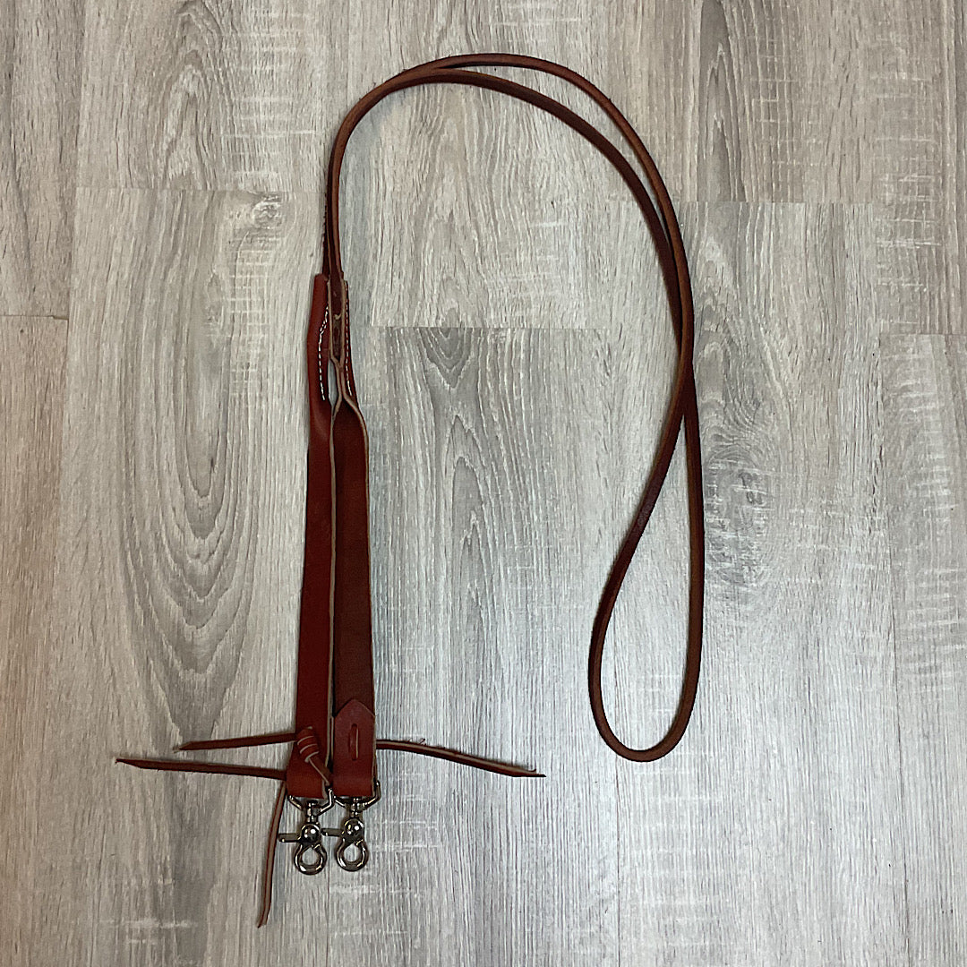 Mouse N' Ruby Original - Medium Oil Rolled Leather Barrel Reins