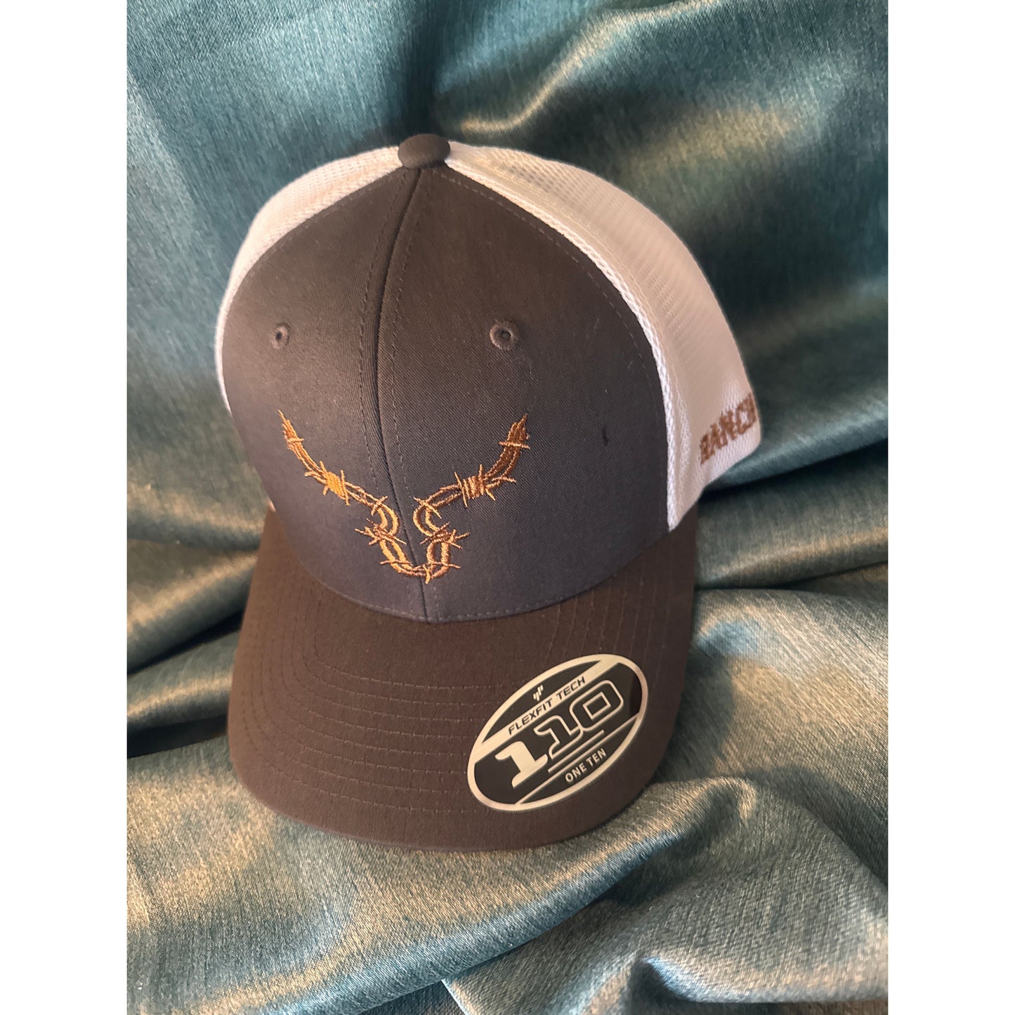 RanchRags Co. Barbwire Logo Trucker Caps