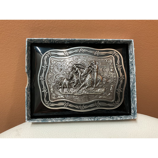 Crumrine Buckle - Team Roper, 38679