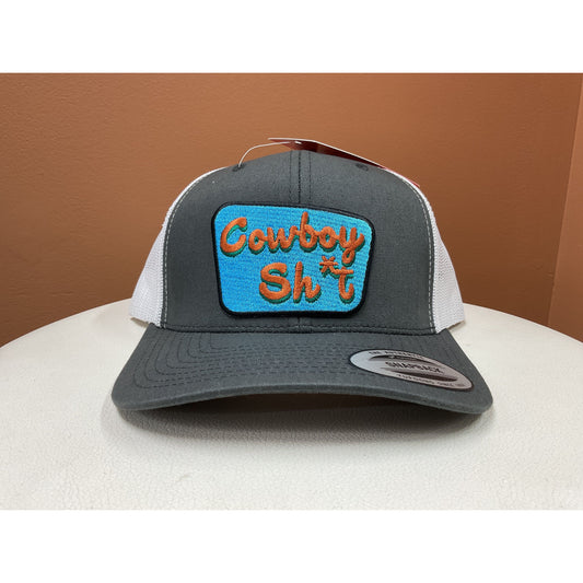 Cowboy Sh*t - Men’s Ball Cap, Brown, SnapBack, Curved Brim 064