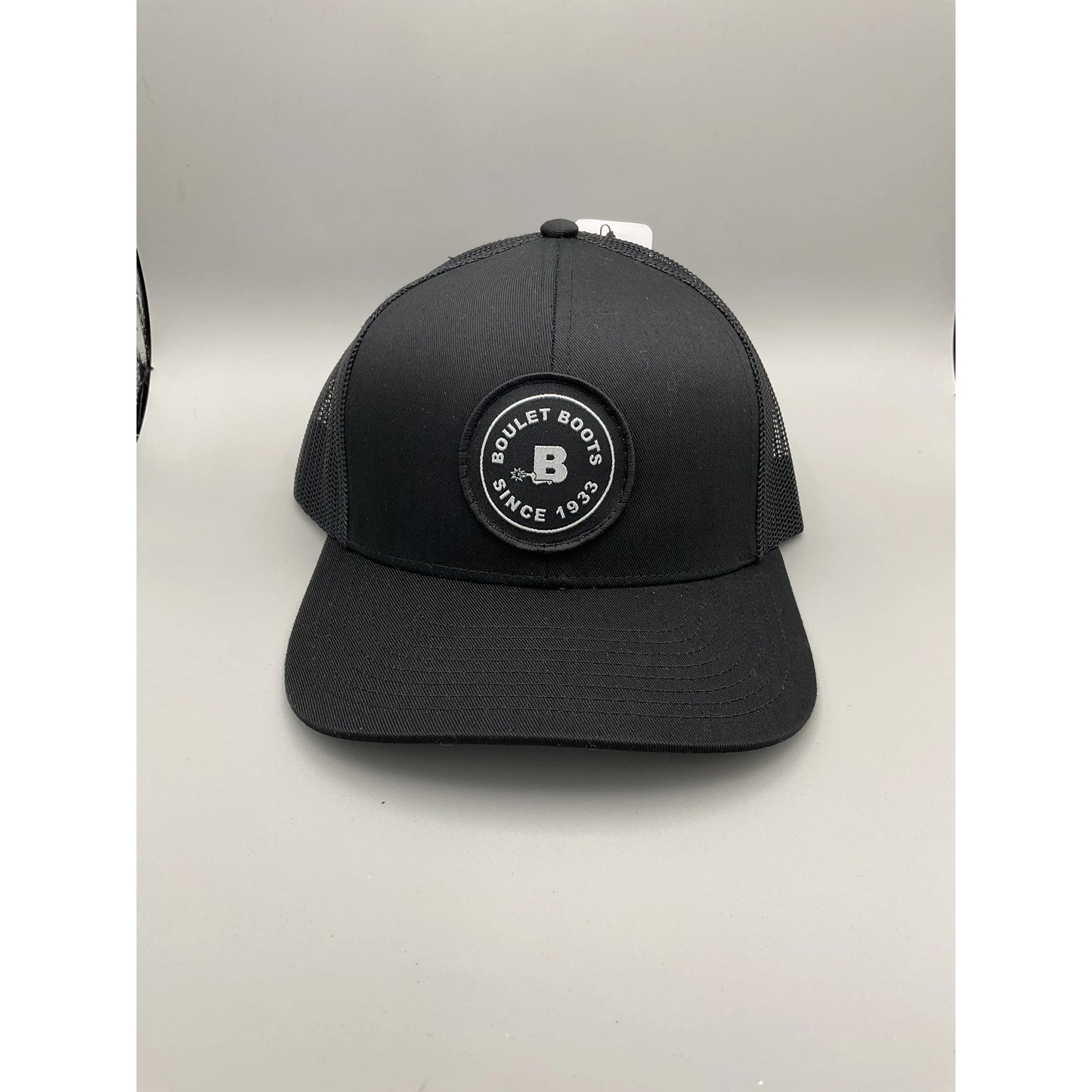 Black Boulet Logo Patched Cap