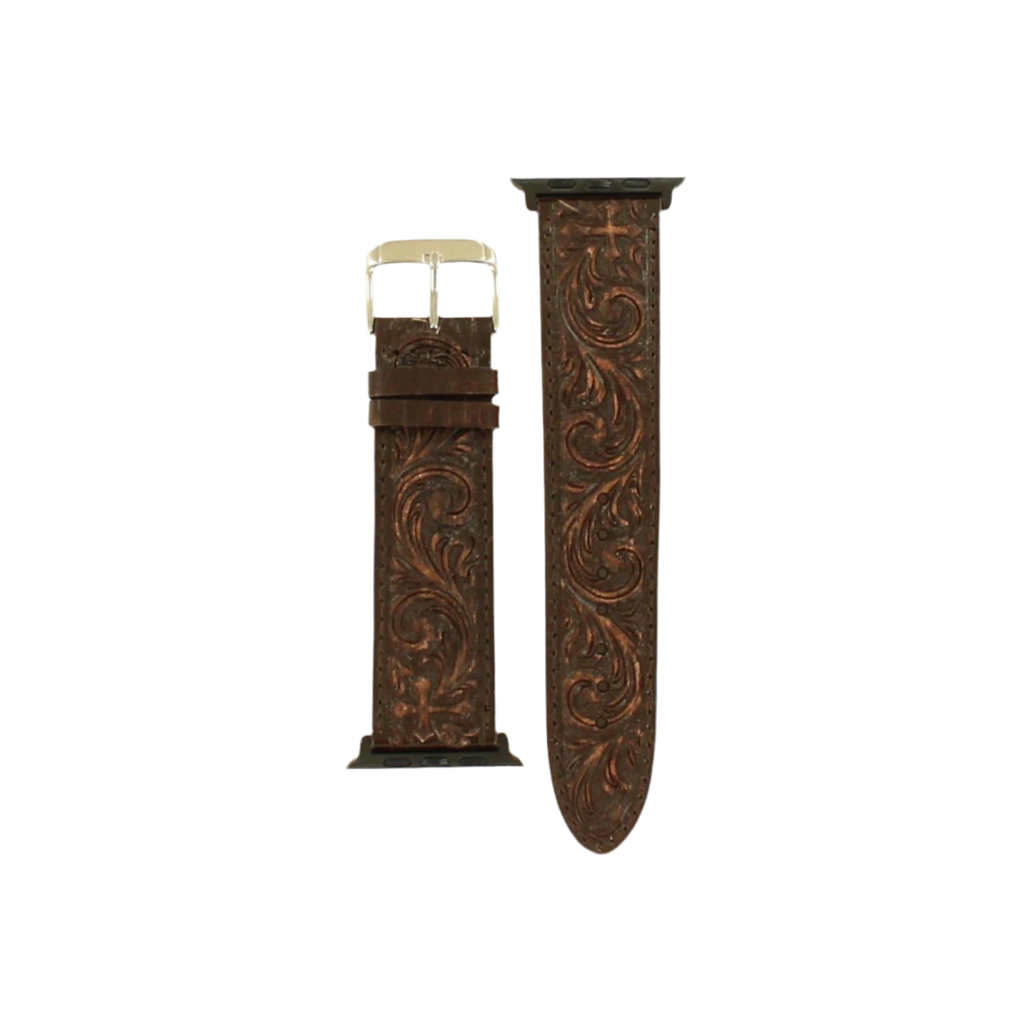 Nocona Smart Watch Band - Floral Embossed N3100502
