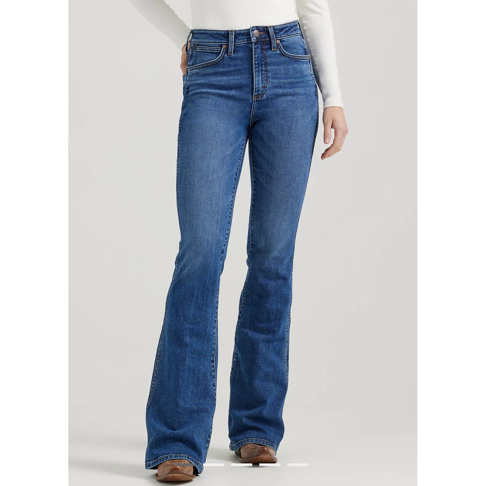 WOMEN'S WRANGLER RETRO® BAILEY HIGH RISE FLARE JEAN IN ARIA #112356681