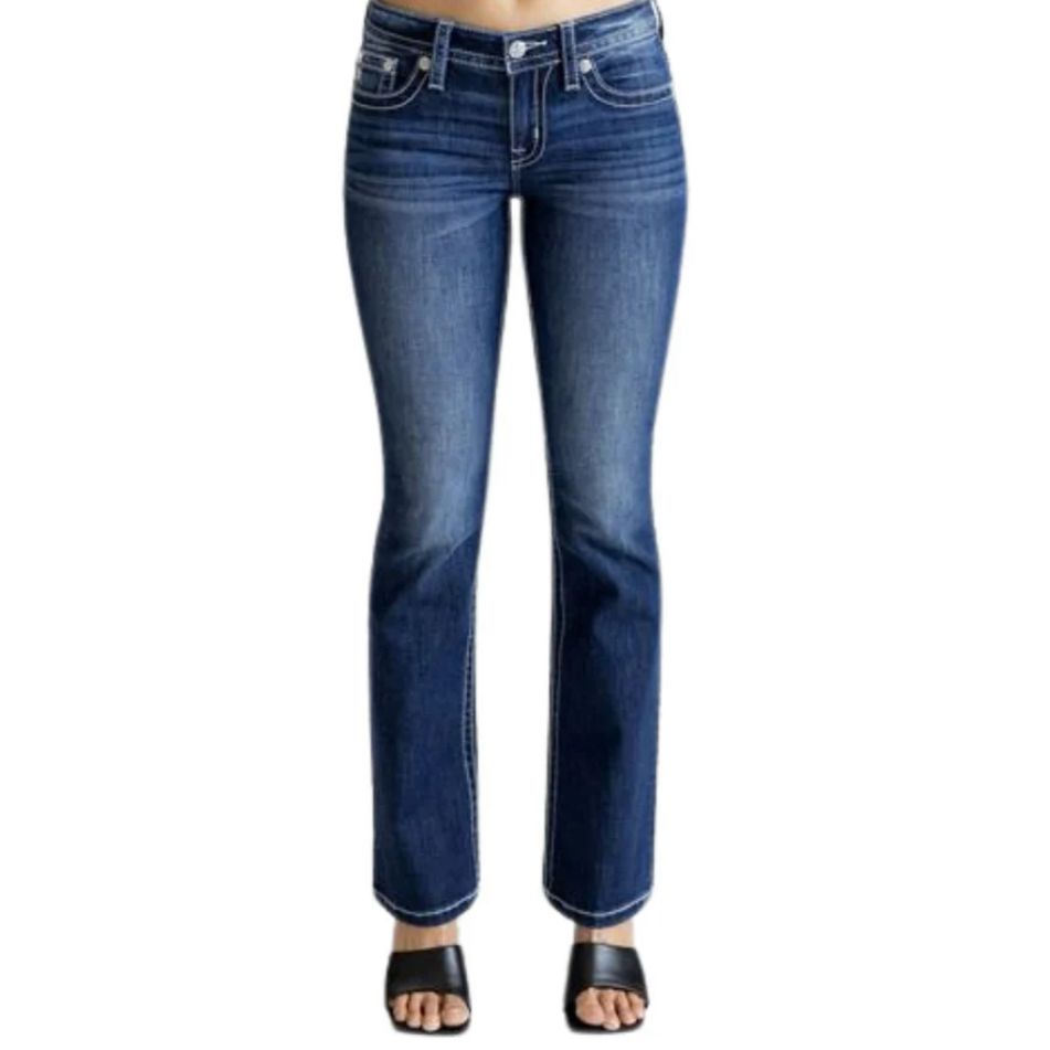 MISS ME Ladies Jeans M9351BV Mid Rise
