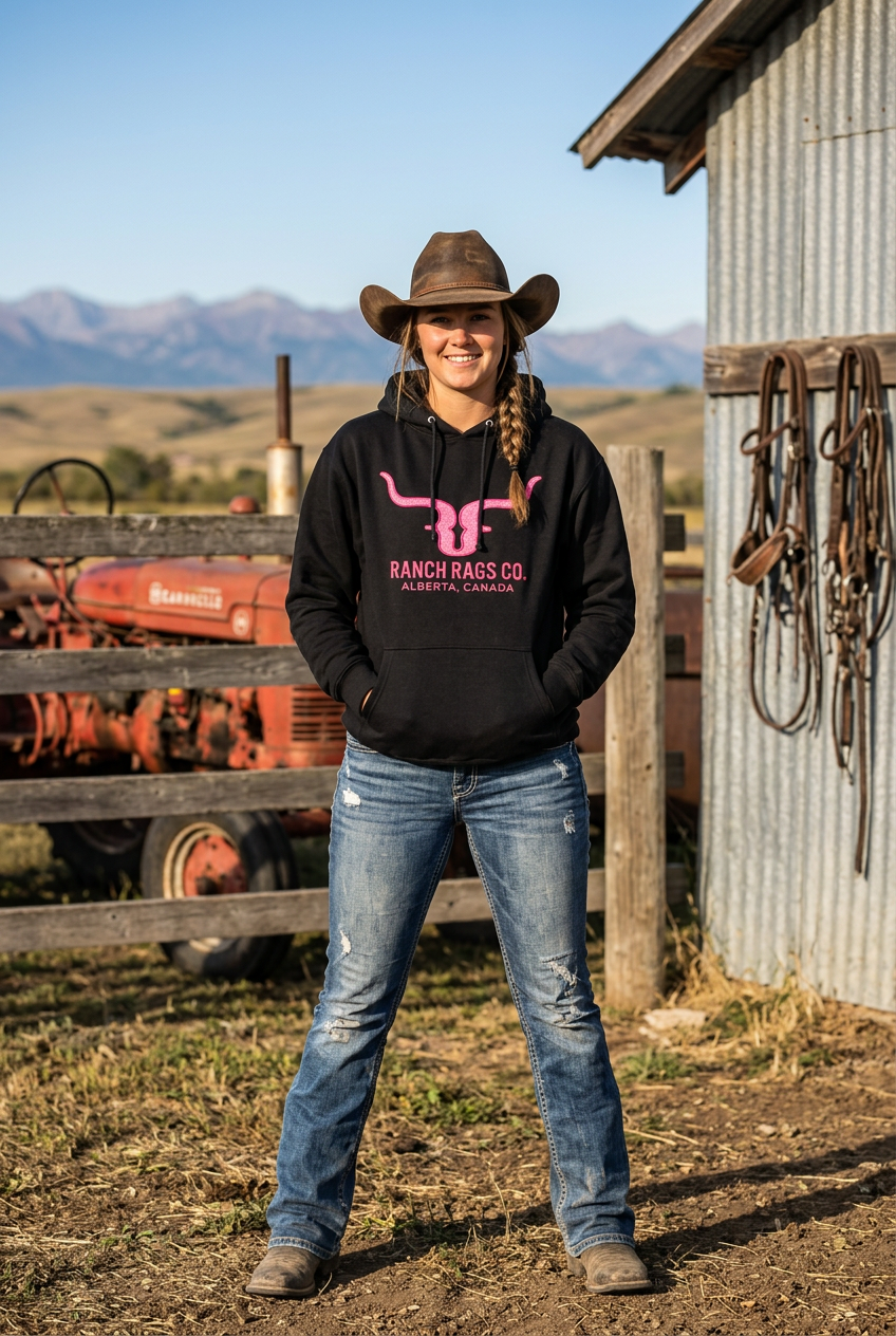 Ranch Rags Co. "Shine Like a Diamond" Logo