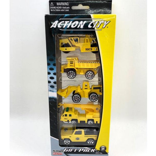 Action City - 5pc Construction Gift Pack Set