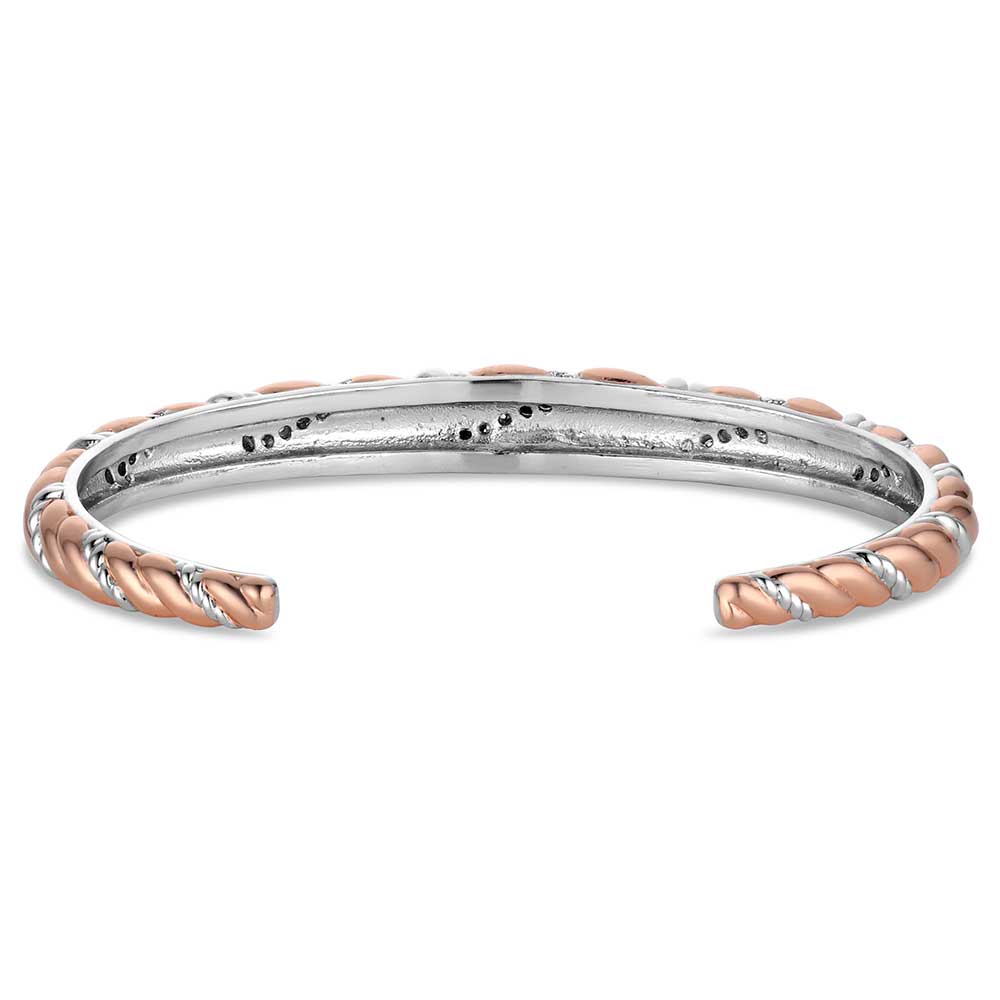 Montana Silversmith Draped in Light Crystal Cuff Bracelet BC6526