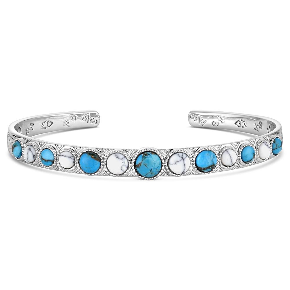 Montana Silversmith Turquoise Darling Cuff Bracelet BC6581