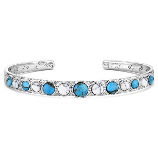 Montana Silversmith Turquoise Darling Cuff Bracelet BC6581