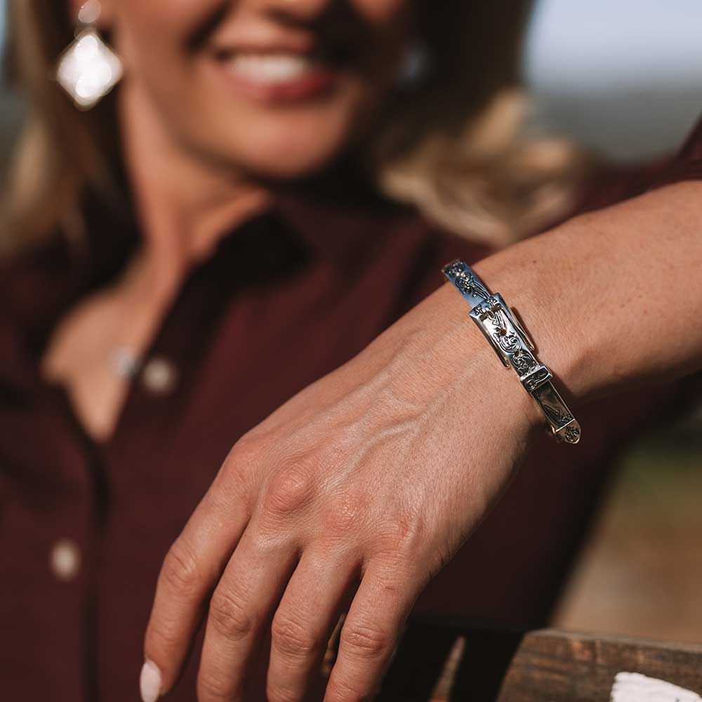 Montana Silversmith True West Buckle Bracelet BC6606