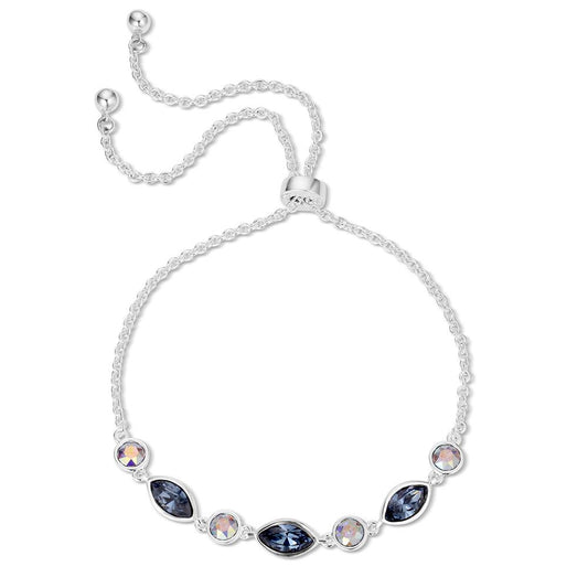 Montana Silvesmith Stillwater Crystal Bolo Bracelet BC661