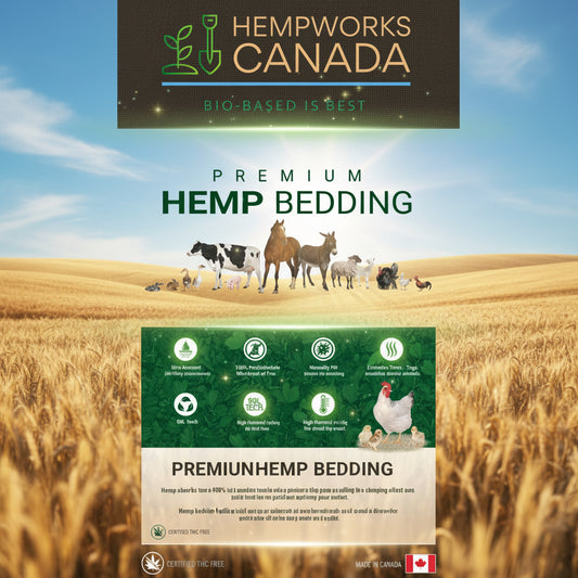 Hemp Bedding - Farm or Garden