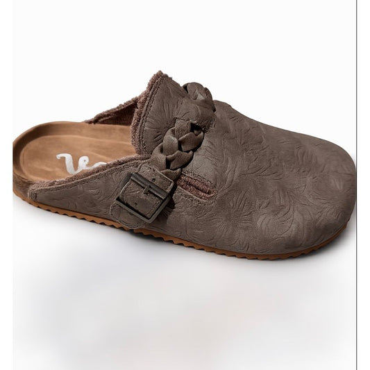 VERY G WOMEN'S IRIS SLIP-ON CASUAL SHOES VGFL0065 Taupe