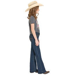 Rock & Roll Denim BACK YOKE DETAIL TROUSER BG5MD08625