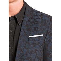 Rock & Roll PAISLEY JACQUARD SPORTSCOAT BM96C08559