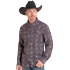 Rock & Roll Men’s, Snap, Long Sleve Shirt, Modern Fit, BMN2S09456