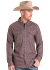 Rock & Roll Men’s, Snap, Long Sleve Shirt, Modern Fit, BMN2S09458