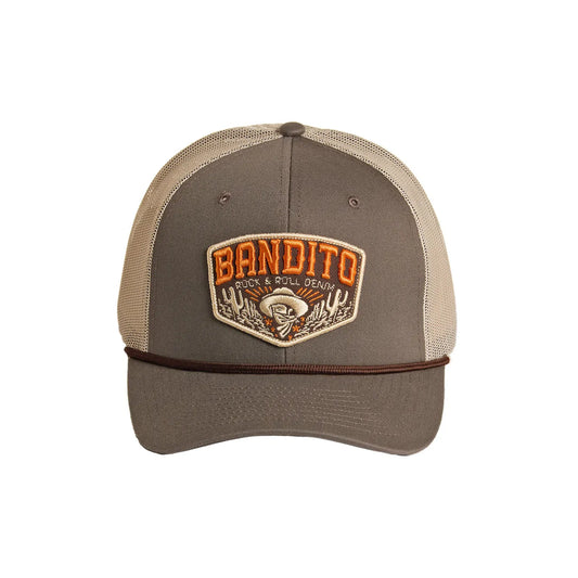 Rock & Roll Denim Bandito Patch Cap BU40X09134