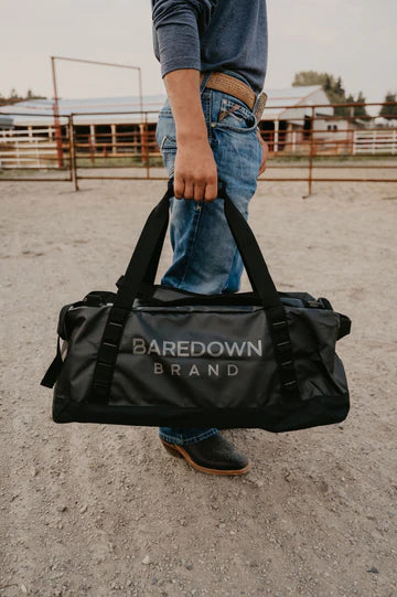 Baredown Brand Duffle Bag Black Charcoal
