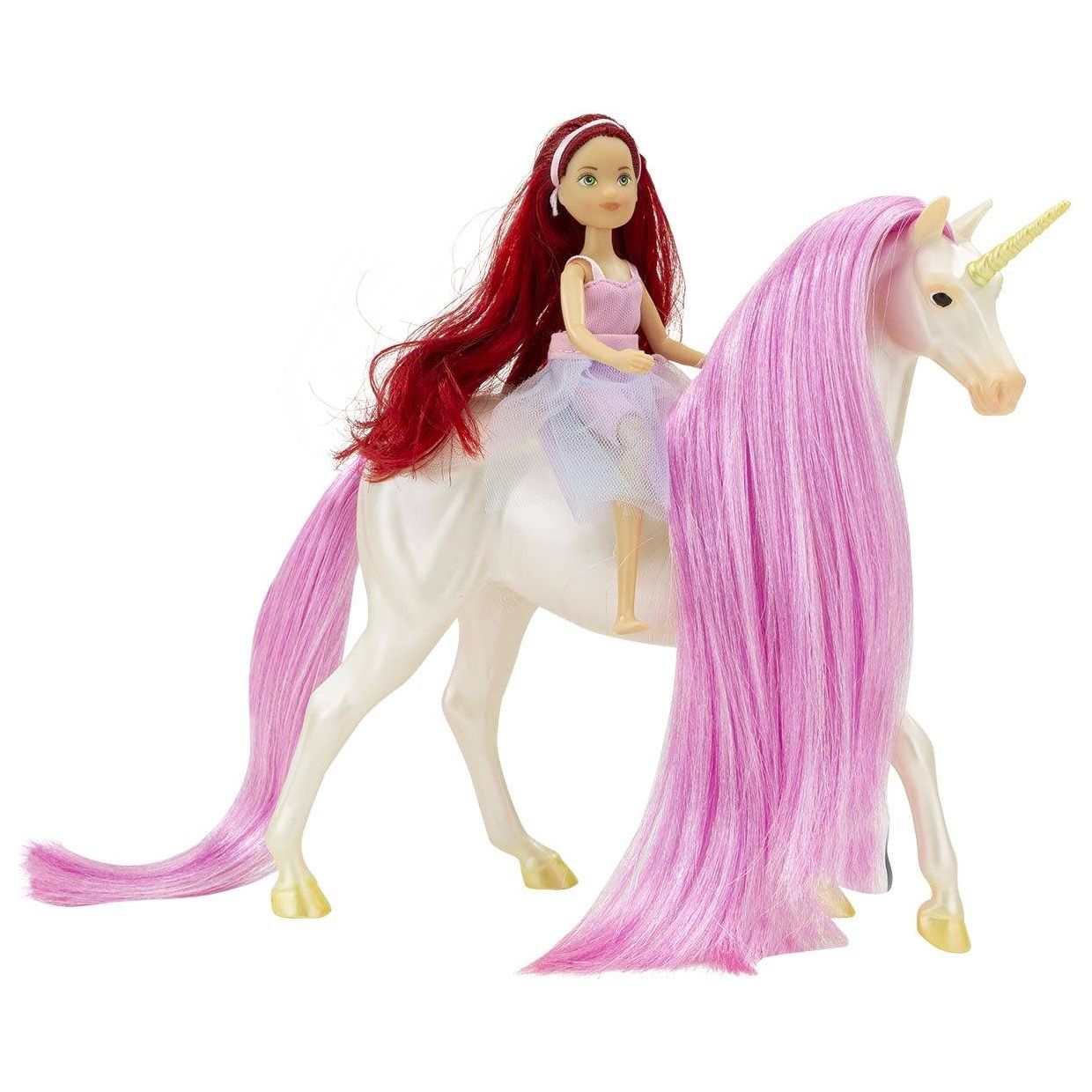 Breyer 61147 Magical Unicorn & Fantasy Rider 61147