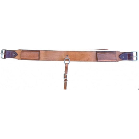 Rugged Ride 3 inch Leather Back Cinch