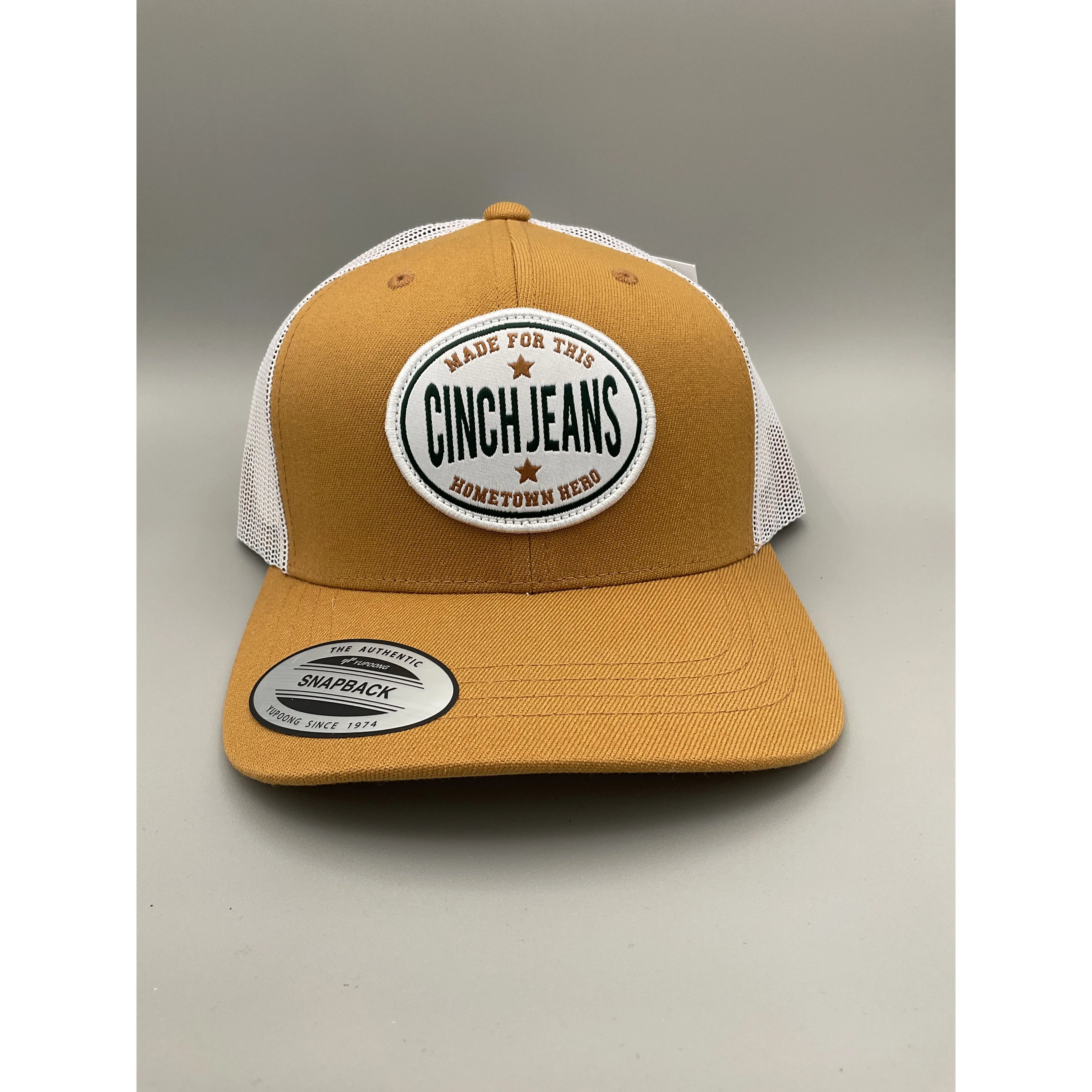 Cinch Jeans Mustard Ball Cap