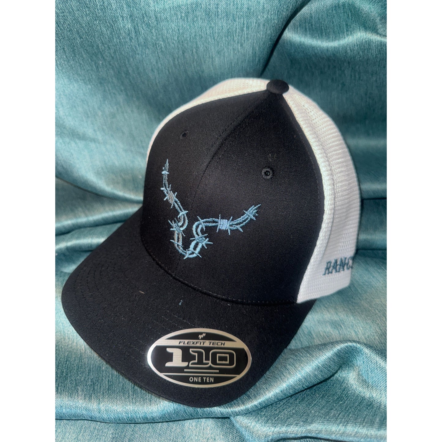 RanchRags Co. Barbwire Logo Trucker Caps