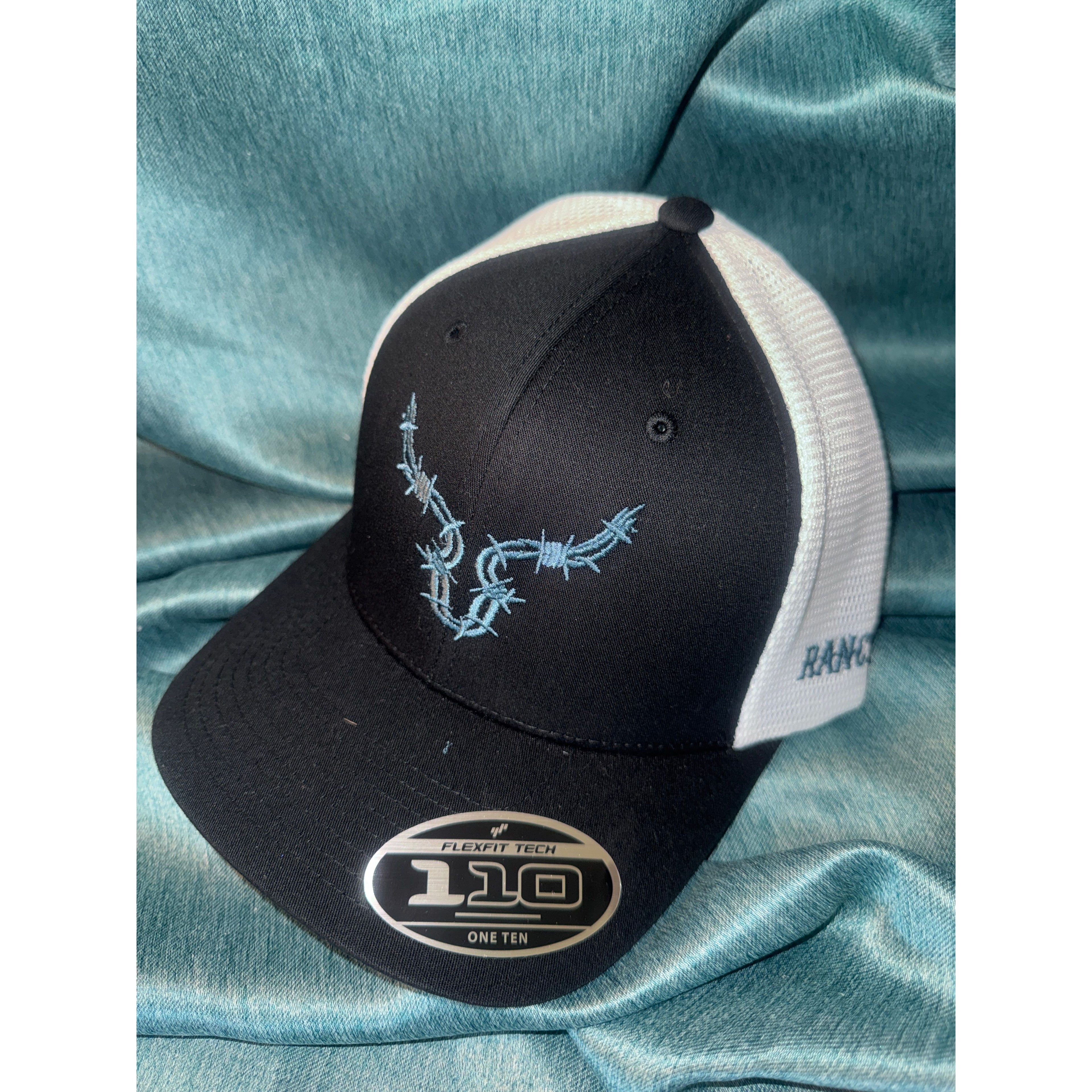 RanchRags Co. Barbwire Logo Trucker Caps