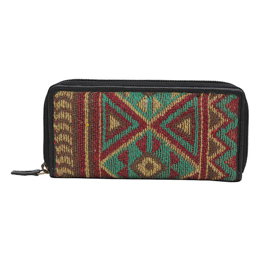 Myra Bag - Canary Woven Fabric Wallet S-6583