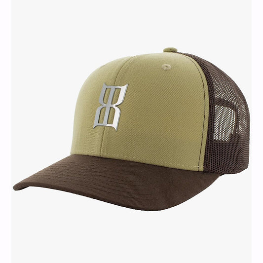 Bex - Klafkyn Wheat & Brown Snap Back Men’s Ball Cap BEX-VBW