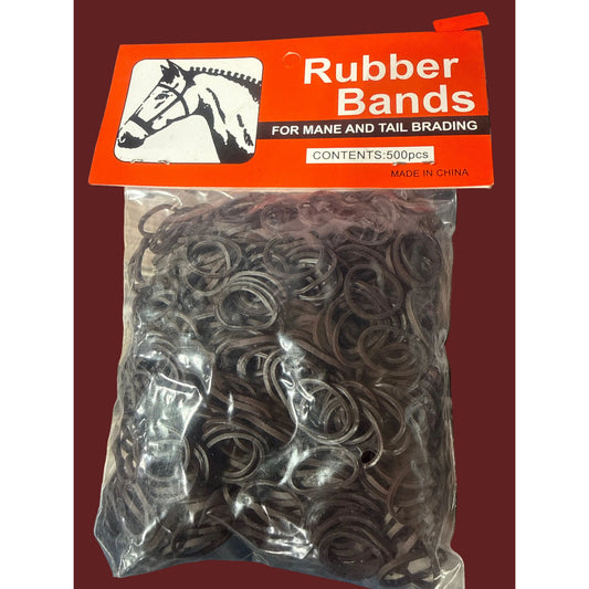 Rubber Bands For Braiding Brown