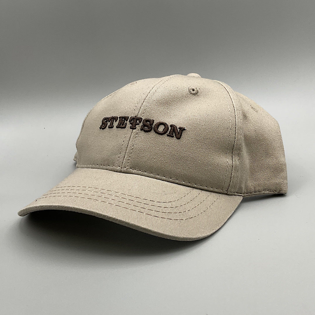 Stetson - Tan Velcro Back Men’s Ball Cap