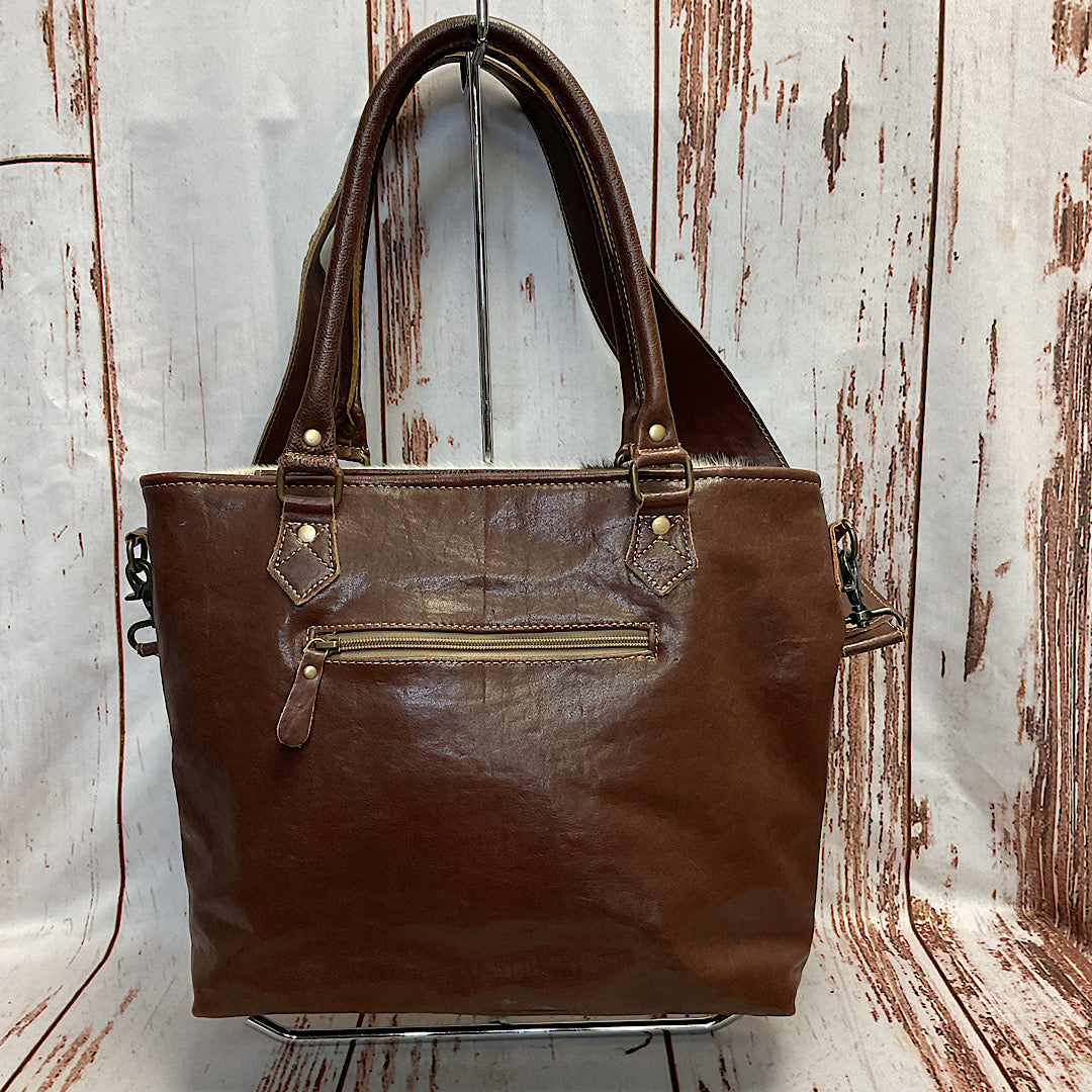 Myra Bag - Riptide Leather &  Hairon Handbag S-3803