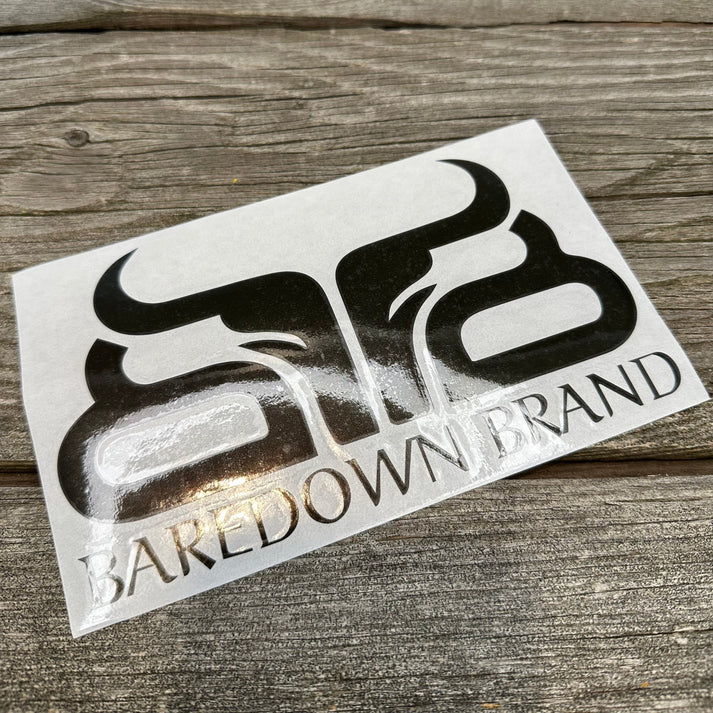 Baredown Decal