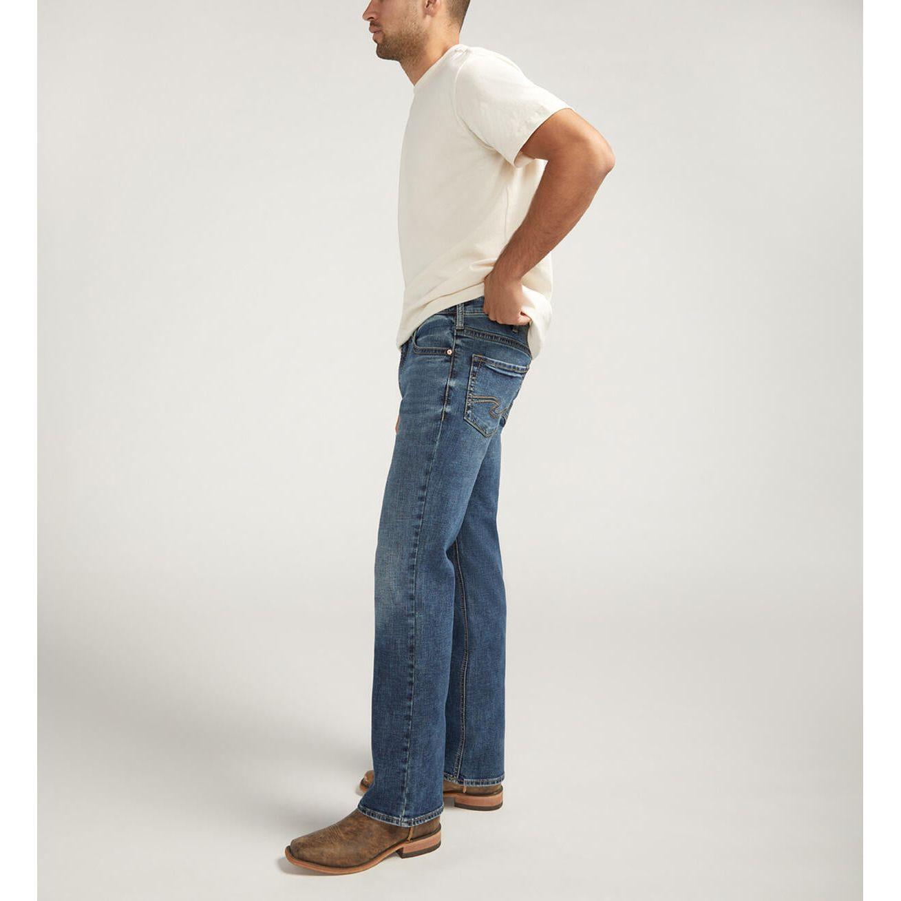 * M12610EFS393 | Silver Jeans Co. Jace Slim Fit Bootcut Leg