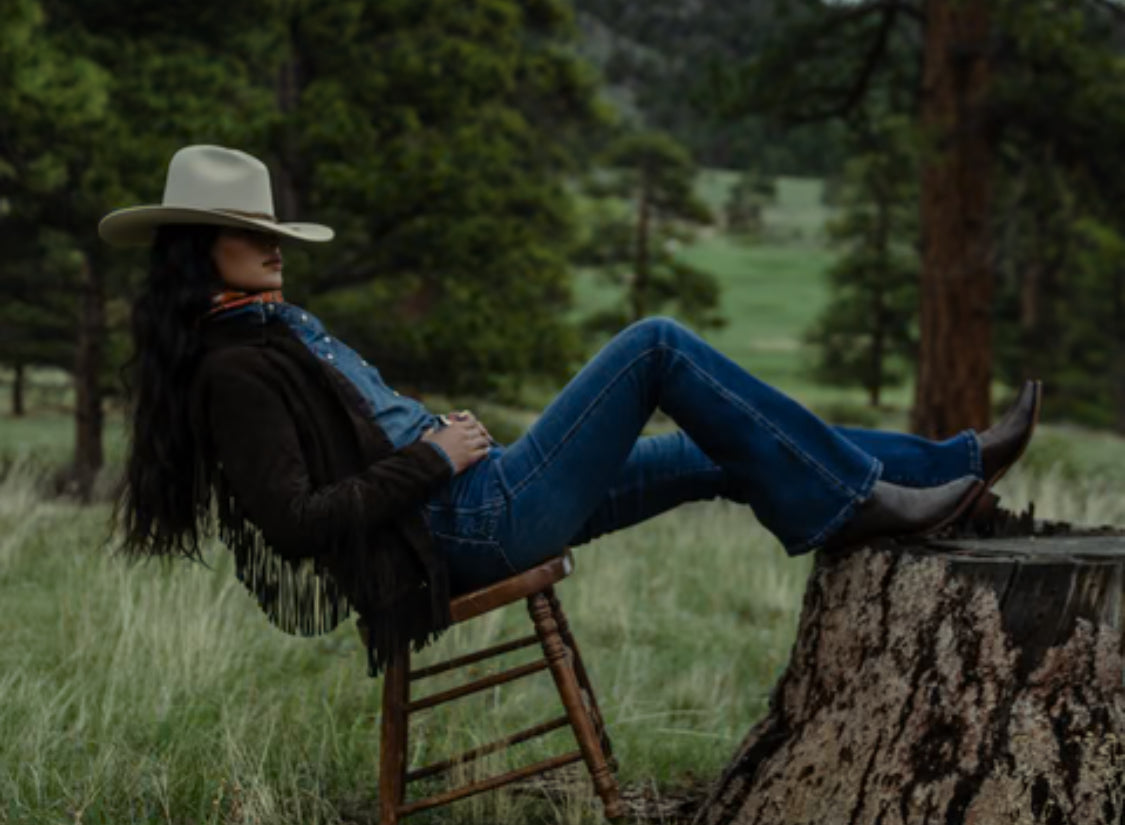 STETSON 921 HIGH WAIST FLARE FIT JEAN