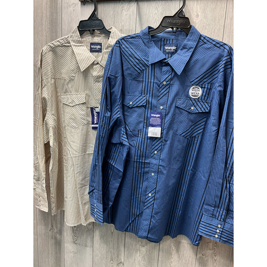 Wrangler Men’s, Classic, Big/Tall, Snap, 1075951PP