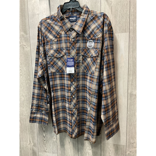 Wrangler Men’s, Classic, Big/Tall, Snap, 1075932PP