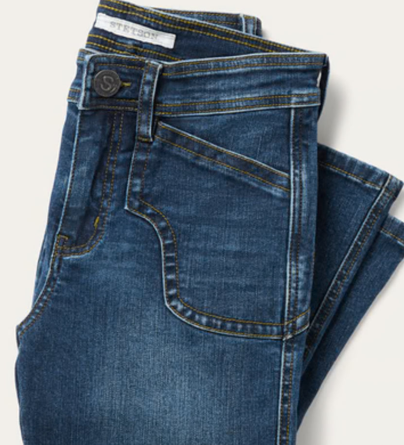 STETSON 921 HIGH WAIST FLARE FIT JEAN