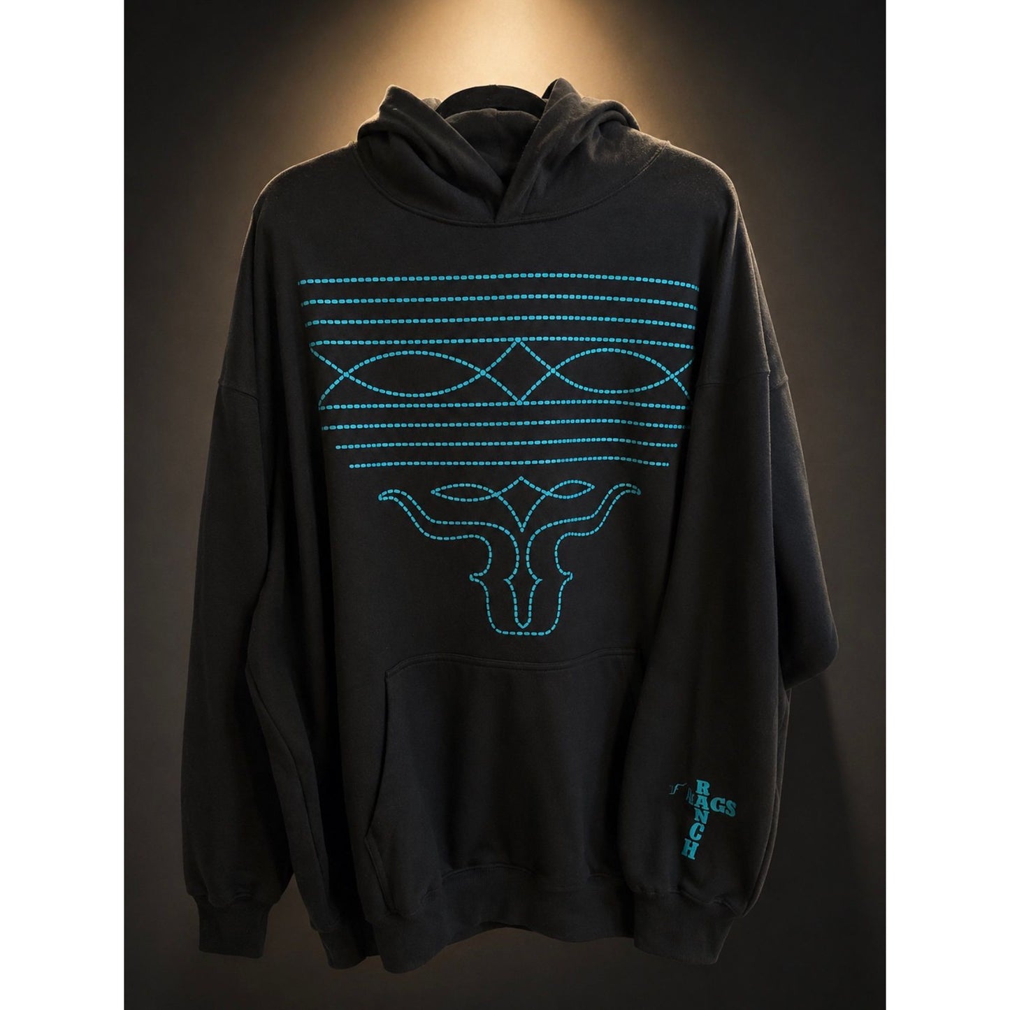 RanchRag's Longhorn Stitch Hoodie
