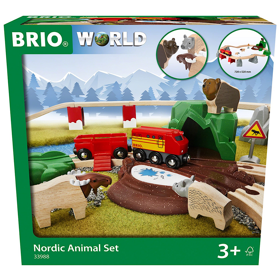 Brio - Nordic Animal Set 33988