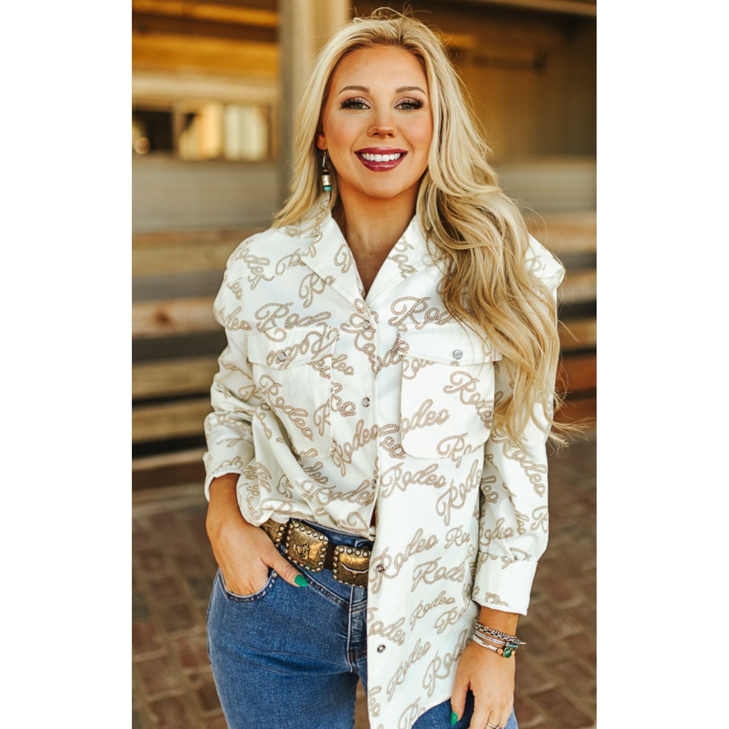 Ladies Rodeo Long Sleeve Shirt