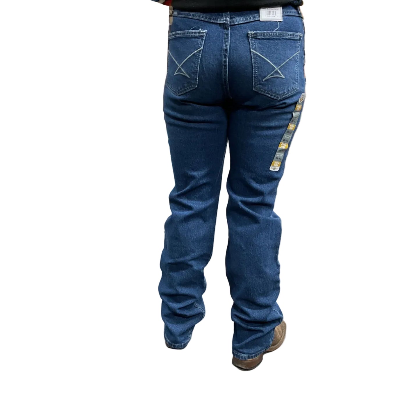 Cinch Ladies Jean - Jenna - Performance Rise, Slim Fit, Boot Cut Indigo MJ80153073