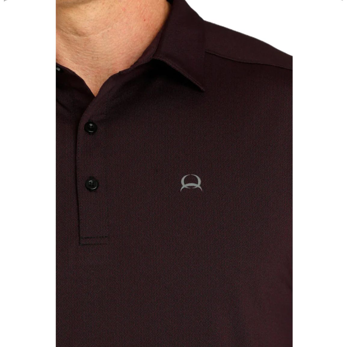 Cinch Mens Arenaflex Purple Polo Shirt