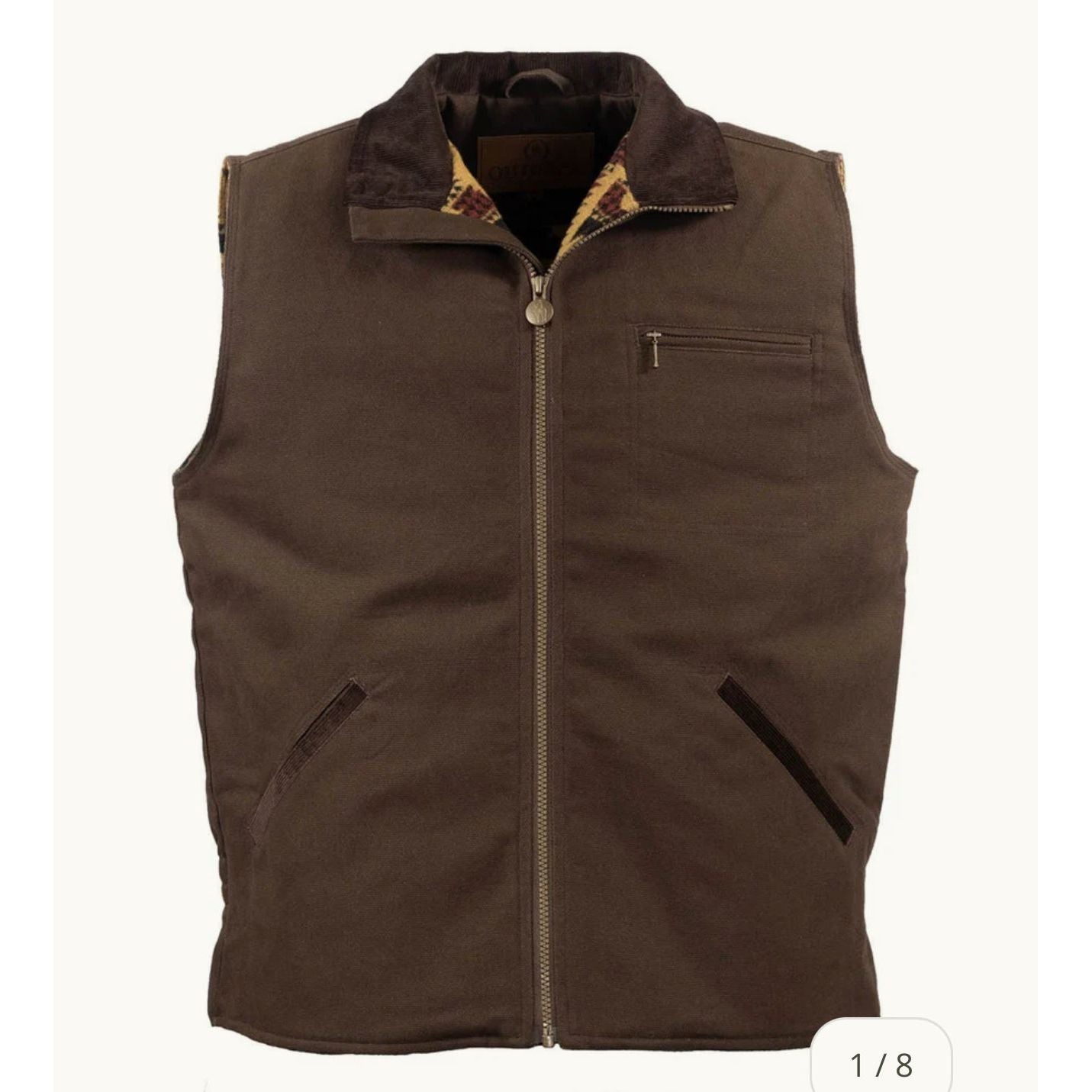 MEN’S SAWBUCK CANVAS VEST