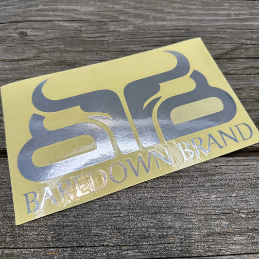 Baredown Decal