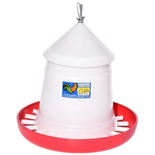 Tuff Stuff Poultry Hanging Cover Feeder 7lbs