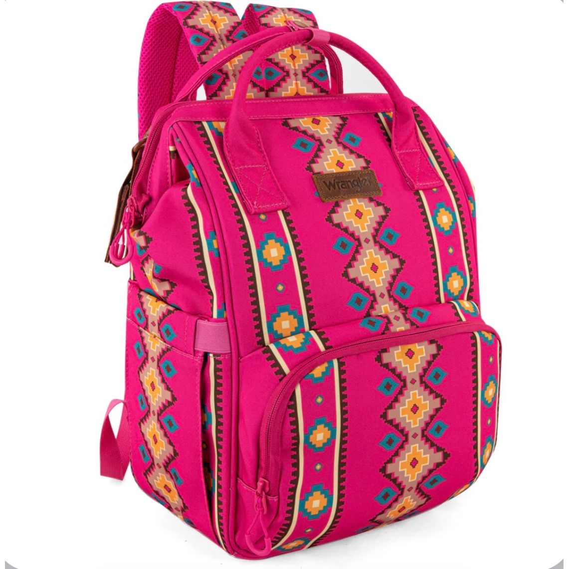 Wrangler Cowboy Printed Callie Backpack/Diaper Bag WG2204-91102